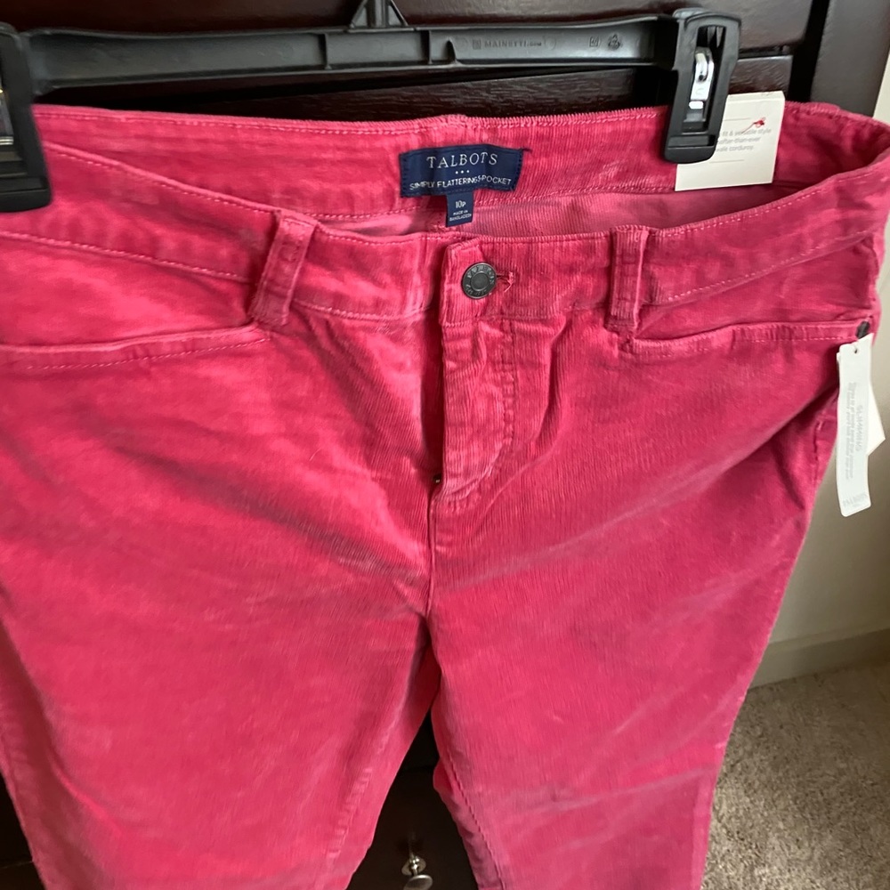 Talbots slimming pocket Corduroy jeans